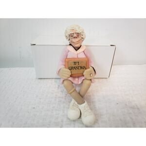 (JL) D. Manning Limited Edition #1 Grandma Resin Shelf Sitter Resin Figurine